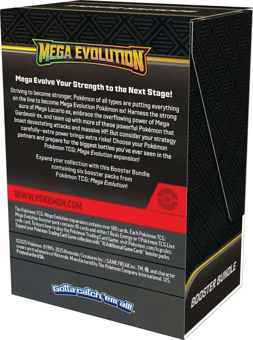 Pokemon TCG Mega Evolutions Booster Bundle
