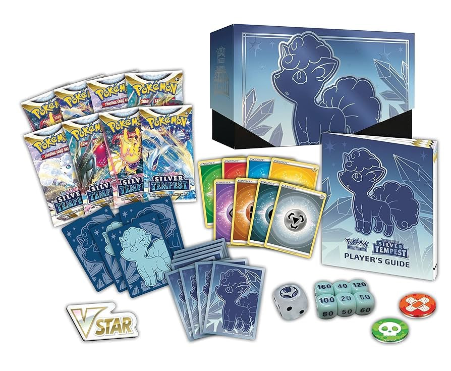 Pokemon TCG Sword & Shield Silver Tempest Elite Trainer Box