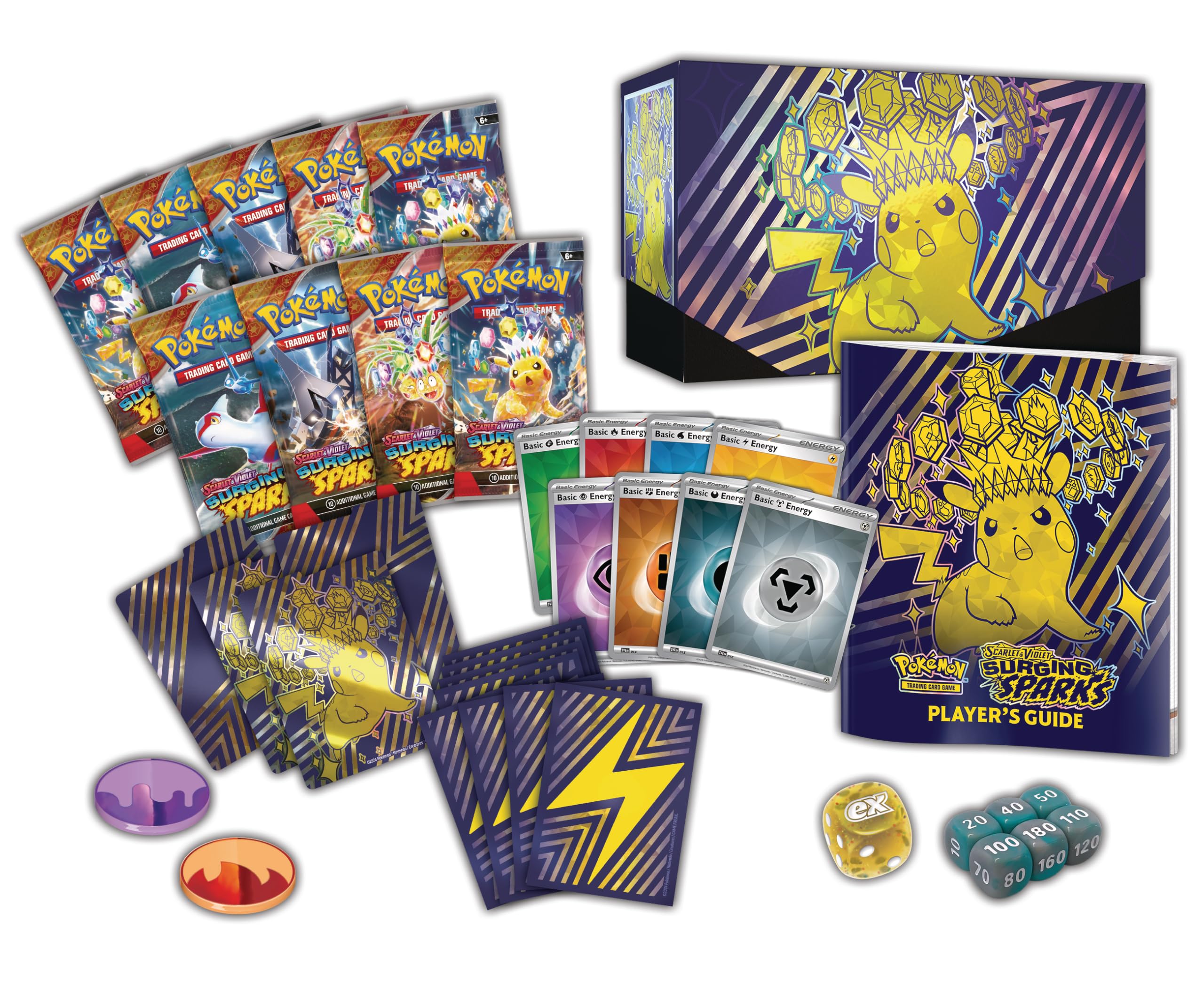 Pokemon TCG Scarlet & Violet Surging Sparks Elite Trainer Box